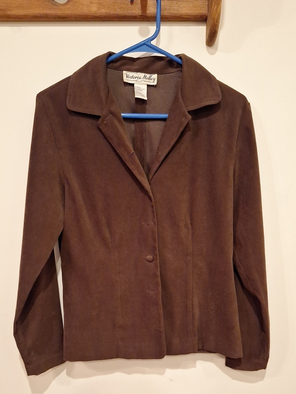 Victoria Ashley Brown Blazer